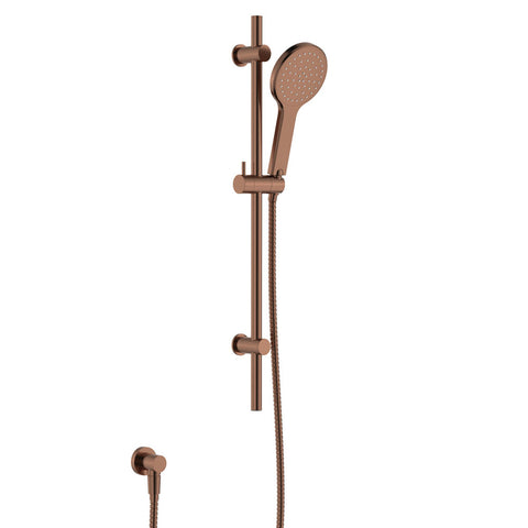 Fienza Kaya Rail Shower Brushed Copper 444109CO