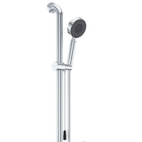 Fienza Stella Care Shower Support Grab Rail w/ Push Pull Slider Chrome 444112P