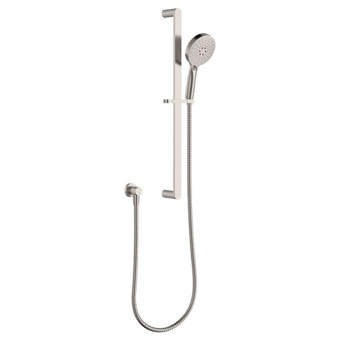 Fienza Empire Slim Rail Shower Brushed Nickel 444118BN