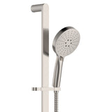 Fienza Empire Slim Rail Shower Brushed Nickel 444118BN