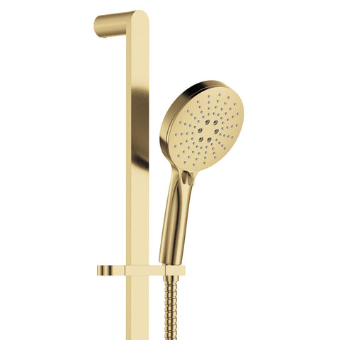 Fienza Empire Slim Rail Shower Urban Brass 444118UB
