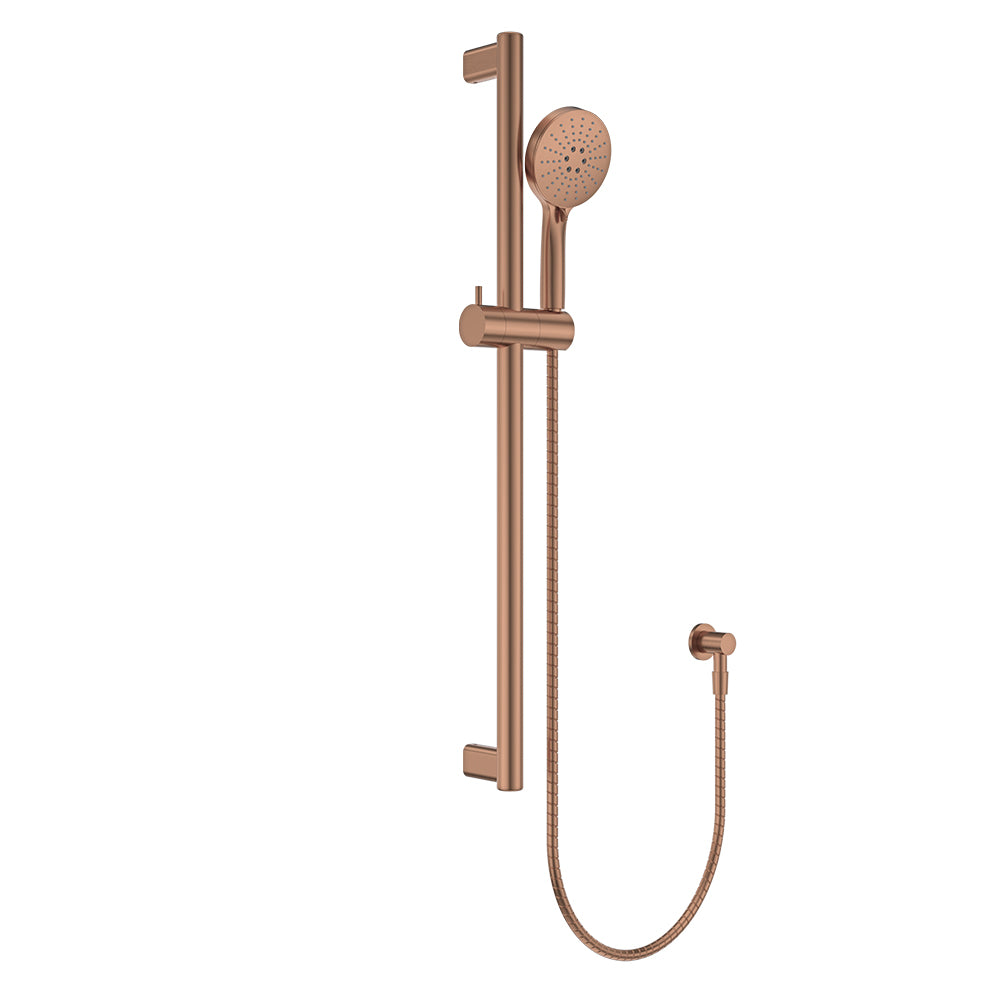 Fienza Care Rail Shower Set 900mm Brushed Copper 444119CO