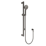 Fienza Care Rail Shower Set 900mm w/ Push/Pull Slider Gunmetal 444119GM-P