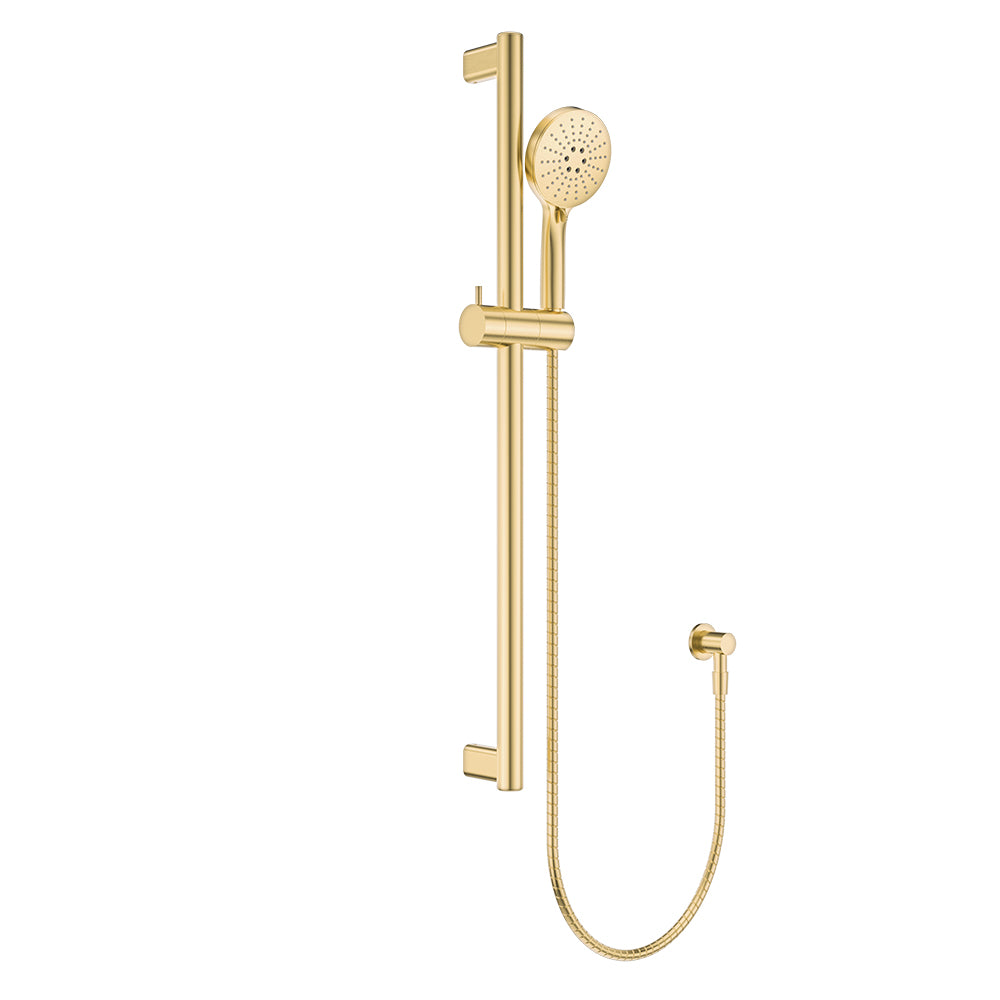 Fienza Care Rail Shower Set 900mm Urban Brass 444119UB