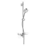 Hansa EcoJet Neu Trio Shower Rail Set 95/720mm Chrome 44780133B