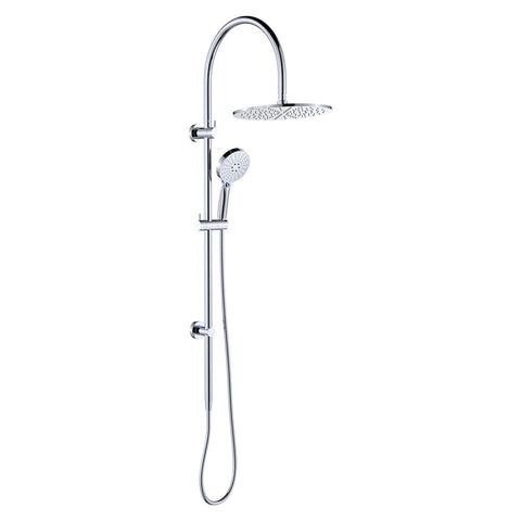 Fienza Empire Slim Curved Twin Shower Chrome 455110