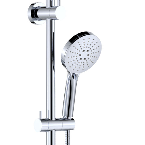 Fienza Empire Slim Curved Twin Shower Chrome 455110
