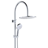 Fienza Empire Slim Curved Twin Shower Chrome 455110