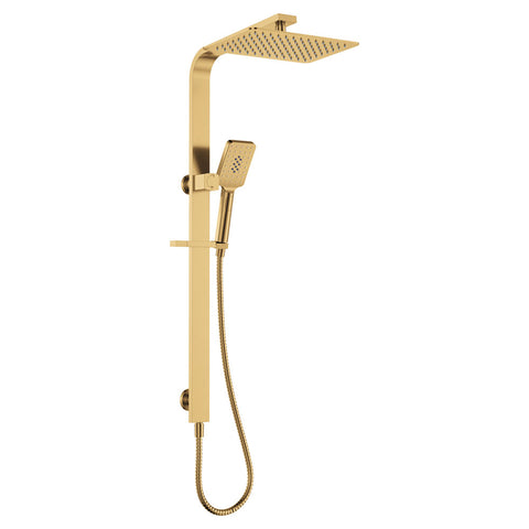Fienza Tono Deluxe Twin Shower Urban Brass 455121UB