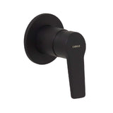 Hansa Twist Shower Mixer Trim Matte Black 4975900333