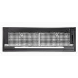 Artusi Concealed Rangehood 90cm Matte Black WUM90MB