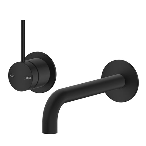 Bella Vista Mica Wall-Spout Combo 2P Reverse (Trim Kit only) Black WBC-U-5-2P-BLK-TK