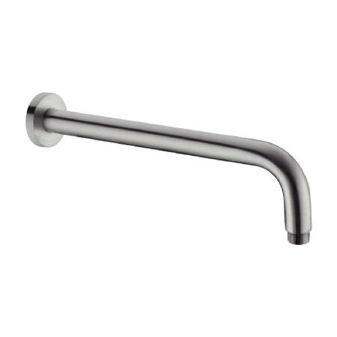 Nero Round Wall Shower Arm 500mm Gunmetal NR502LGM