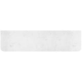 Fienza Curved Vanity Bench Top 1800x465x20mm (No Taphole) Silica Free Bianco Marble 504-165-SF
