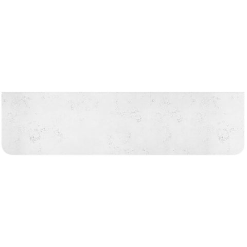 Fienza Curved Vanity Bench Top 1800x465x20mm (No Taphole) Silica Free Bianco Marble 504-165-SF