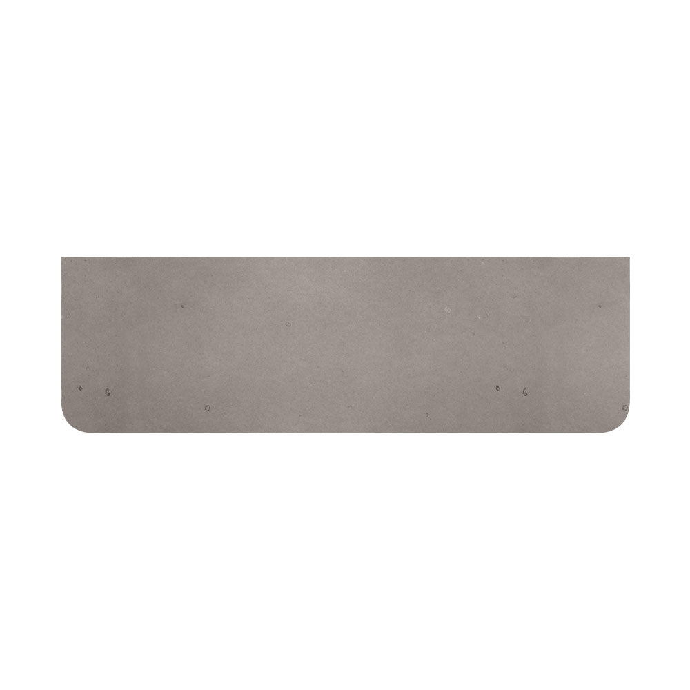 Fienza Urban Crete Curved 1500mm Stone Top (No Taphole) Silica Free 507-164-SF