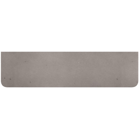 Fienza Curved Vanity Bench Top 1800x465x20mm (No Taphole) Silica Free Urban Crete 507-165-SF