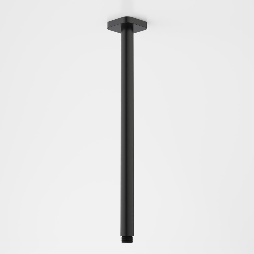Caroma Luna Ceiling Arm 410mm Matte Black 90389BL