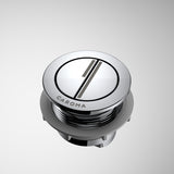 Caroma Luna Round Cistern Flush Button Chrome 415028C