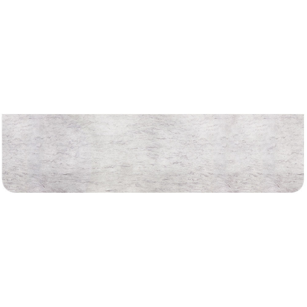 Fienza Curved Vanity Bench Top 1800x465x20mm (No Taphole) Silica Free Polar Sacco 511-165-SF