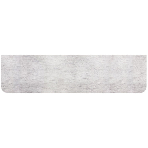 Fienza Curved Vanity Bench Top 1800x465x20mm (No Taphole) Silica Free Polar Sacco 511-165-SF