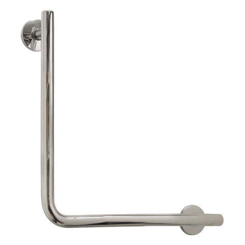 Argent Advantage 90 Degree Grab Rail 450x450mm Chrome 5284590