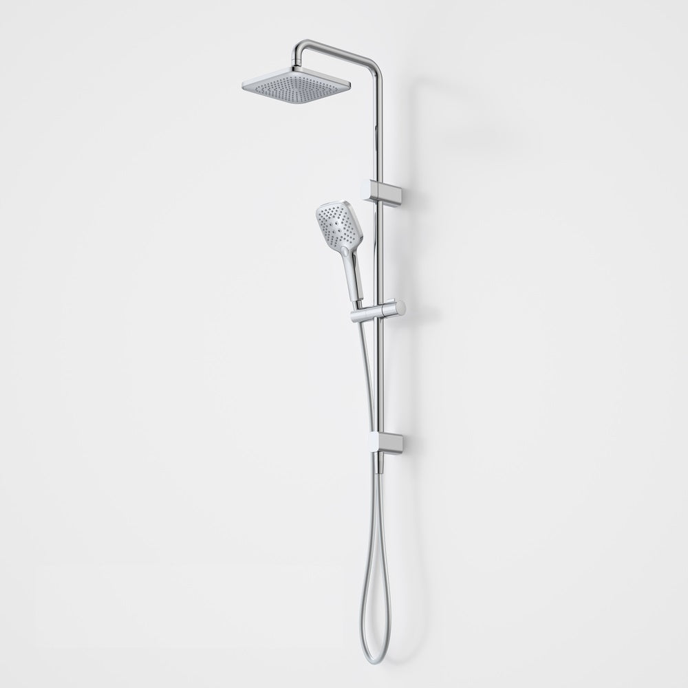 Caroma Luna Multifunction Rail Shower with Overhead Chrome 90383C4E