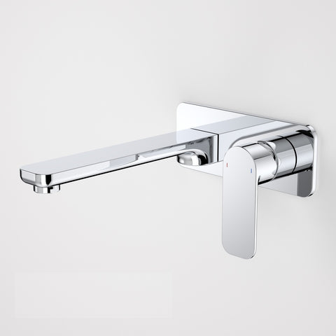 Caroma Luna Wall Basin/ Bath Mixer Set Chrome 68186C6AF