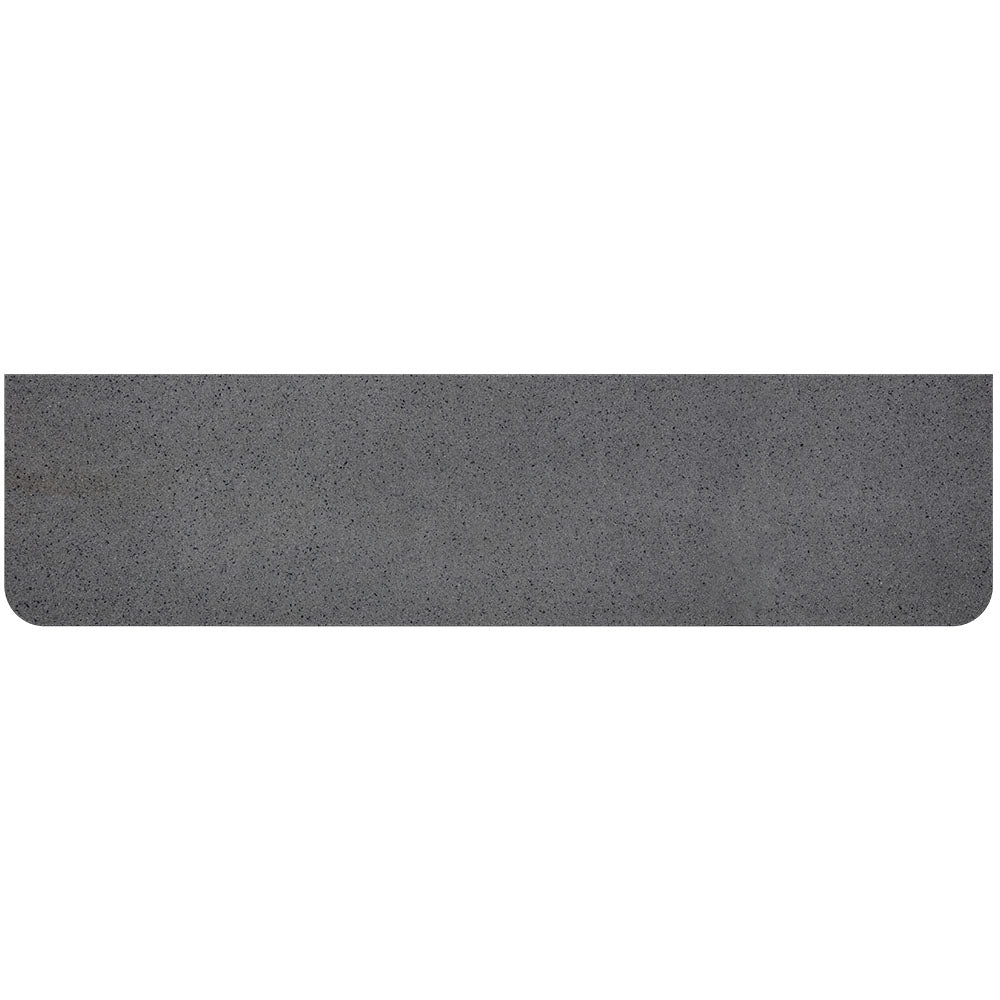 Fienza Curved Vanity Bench Top 1800mm (No Taphole) Moonscape 533-165