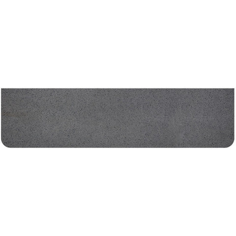 Fienza Curved Vanity Bench Top 1800mm (No Taphole) Moonscape 533-165