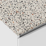 Fienza Terrazzo Concrete Top 900x465x25mm (No Taphole) 552-103