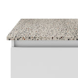 Fienza Terrazzo Concrete Top 1200x465x25mm (No Taphole) 552-104