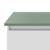 Fienza Sage Concrete Top 1800x465x25mm (No Taphole) 553-106