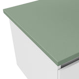 Fienza Sage Concrete Top 1200x465x25mm (No Taphole) 553-104