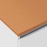 Fienza Tuscan Concrete Top 1800x465x25mm (No Taphole) 554-106