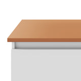 Fienza Tuscan Concrete Top 1200x465x25mm (No Taphole) 554-104