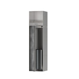 Hansgrohe Xtrastoris Recessed Toilet Brush Holder w/ Toilet Paper Holder & Tileable Door Stainless Steel 56062800