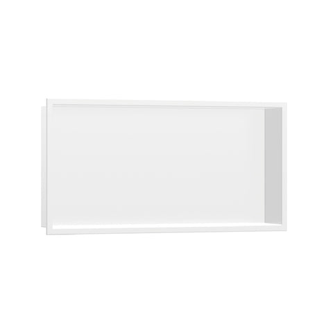 Hansgrohe Wall Niche 300x600x100mm w/ Frame Matte White 56064700