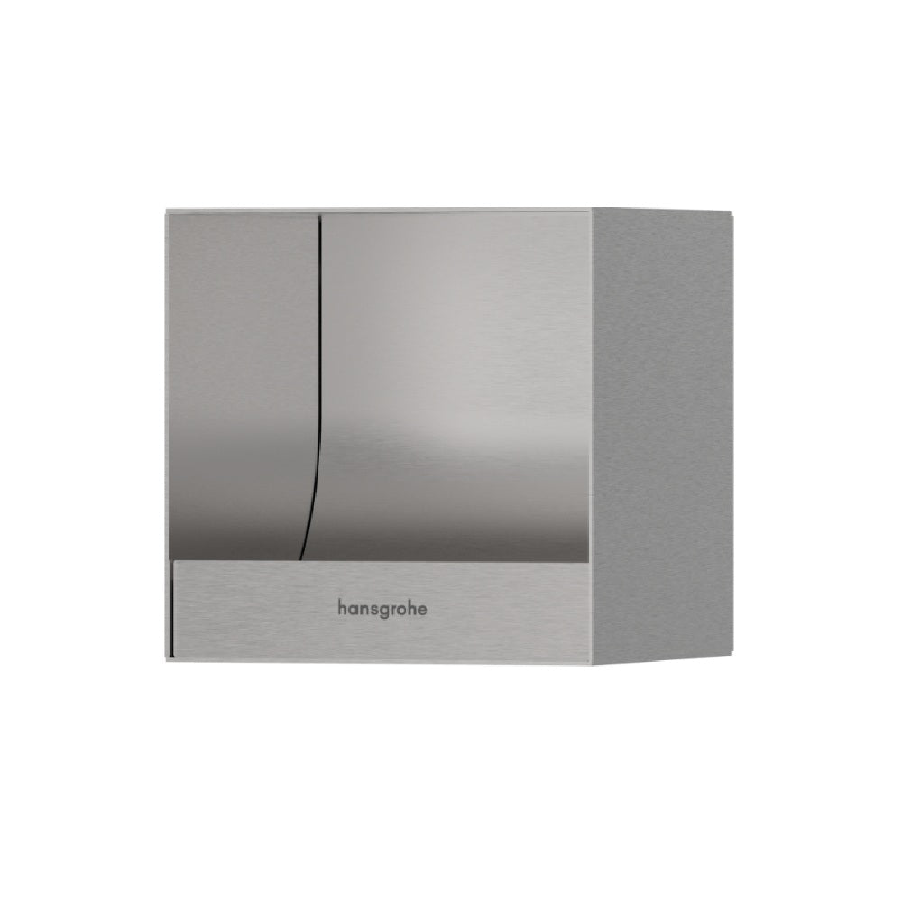 Hansgrohe Xtrastoris Recessed Toilet Paper Holder 150x150x140mm Stainless Steel 56065800
