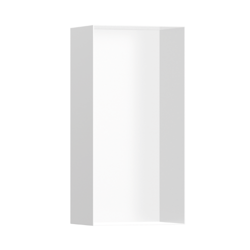 Hansgrohe Xtrastoris Wall Niche 300x150x100mm Frameless Matte White 56070700