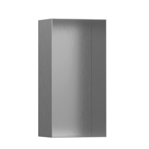 Hansgrohe Xtrastoris Wall Niche 300x150x100mm Frameless Stainless Steel 56070800