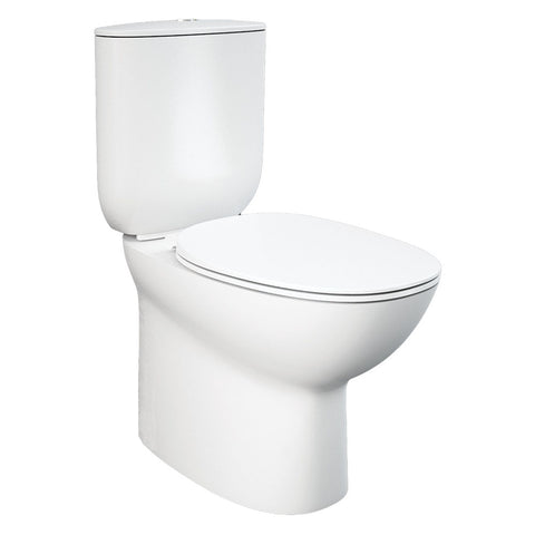 Fienza Morning Back to Wall Toilet Suite Top Inlet (S Trap) White 586239WA