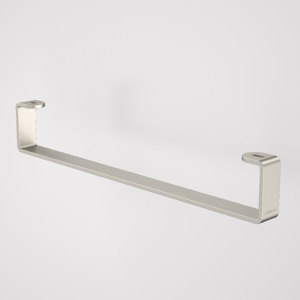 Caroma Urbane II Hand Wall Basin Integrated Rail Brushed Nickel 99623BN