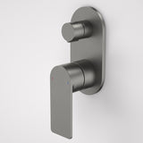 Caroma Urbane II Bath/ Shower Mixer with Diverter Round Plate Gun Metal 99656GM