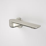 Caroma Urbane II Bath Swivel Outlet 220mm Round Plate Brushed Nickel 99669BN