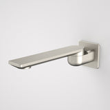 Caroma Urbane II Bath Swivel Outlet 220mm Square Plate Brushed Nickel 99670BN