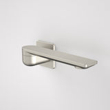 Caroma Urbane II Bath Swivel Outlet 220mm Square Plate Brushed Nickel 99670BN