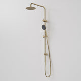 Caroma Urbane II Rail Shower with 200mm Overhead Brushed Brass 99660BB4E