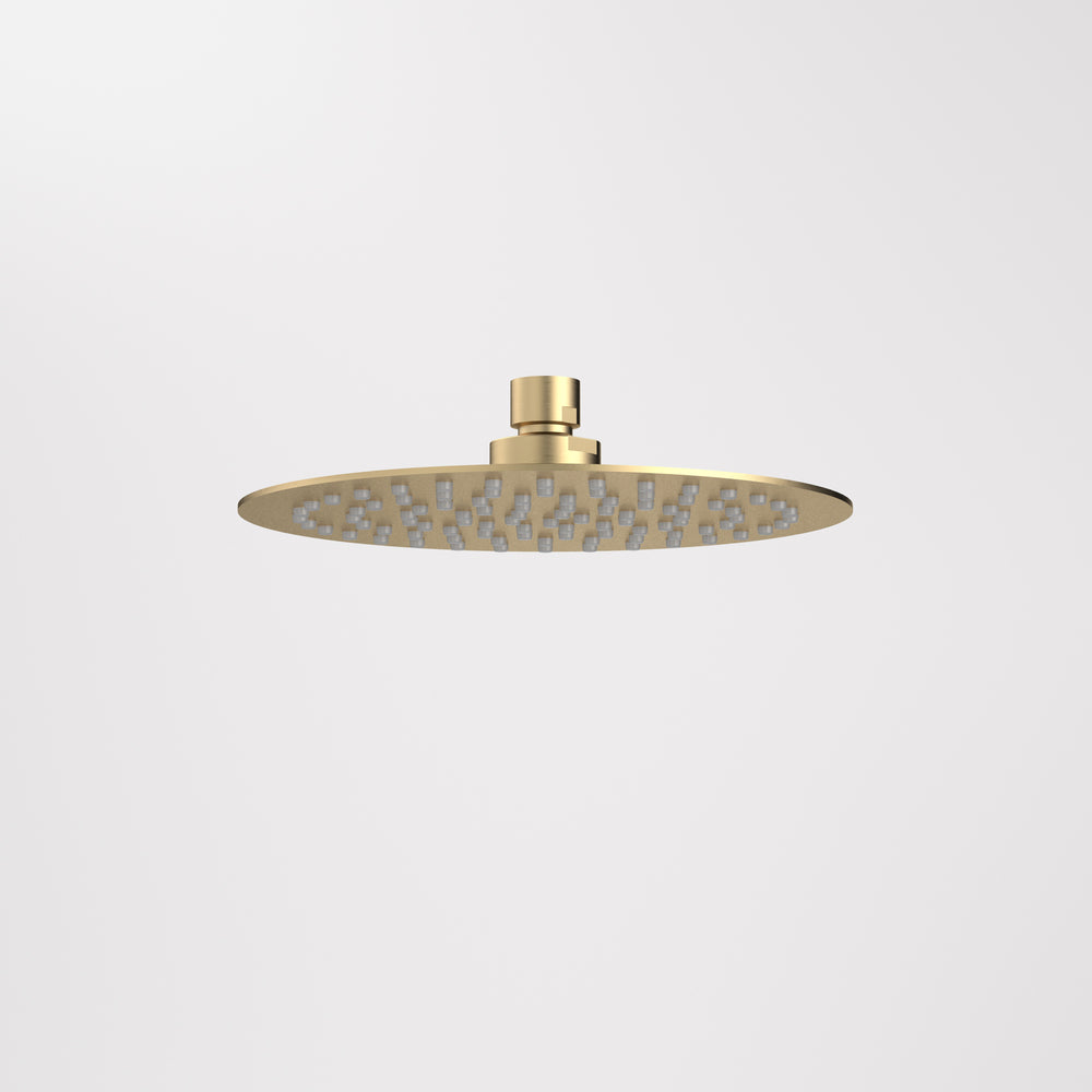 Caroma Urbane II Round Rain 200mm Brushed Brass 99663BB4E