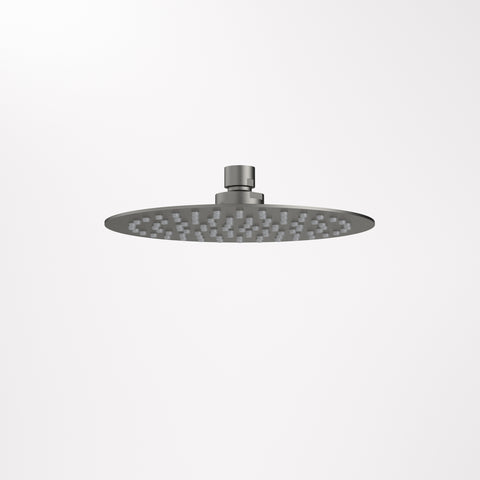 Caroma Urbane II Round Rain 200mm Gun Metal 99663GM4E